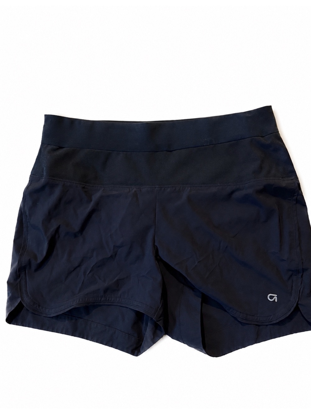 Maternity GAP Black Athletic Shorts with Zip Pocket